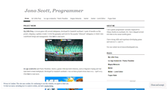 Desktop Screenshot of jonoscottcode.com
